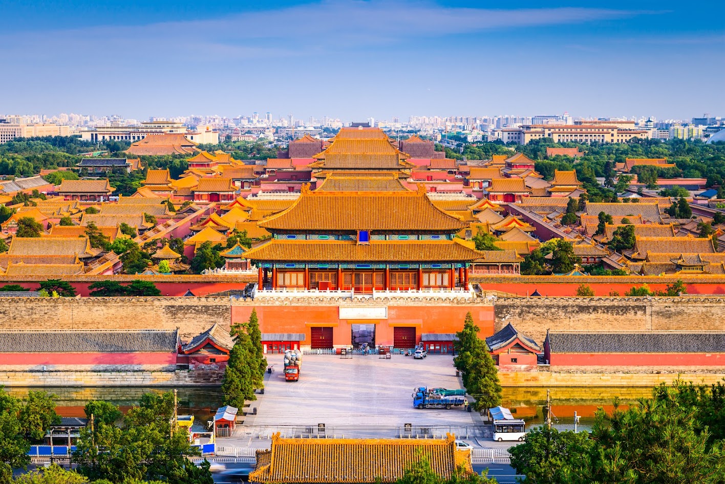 The Forbidden Palace in Beijing, China
